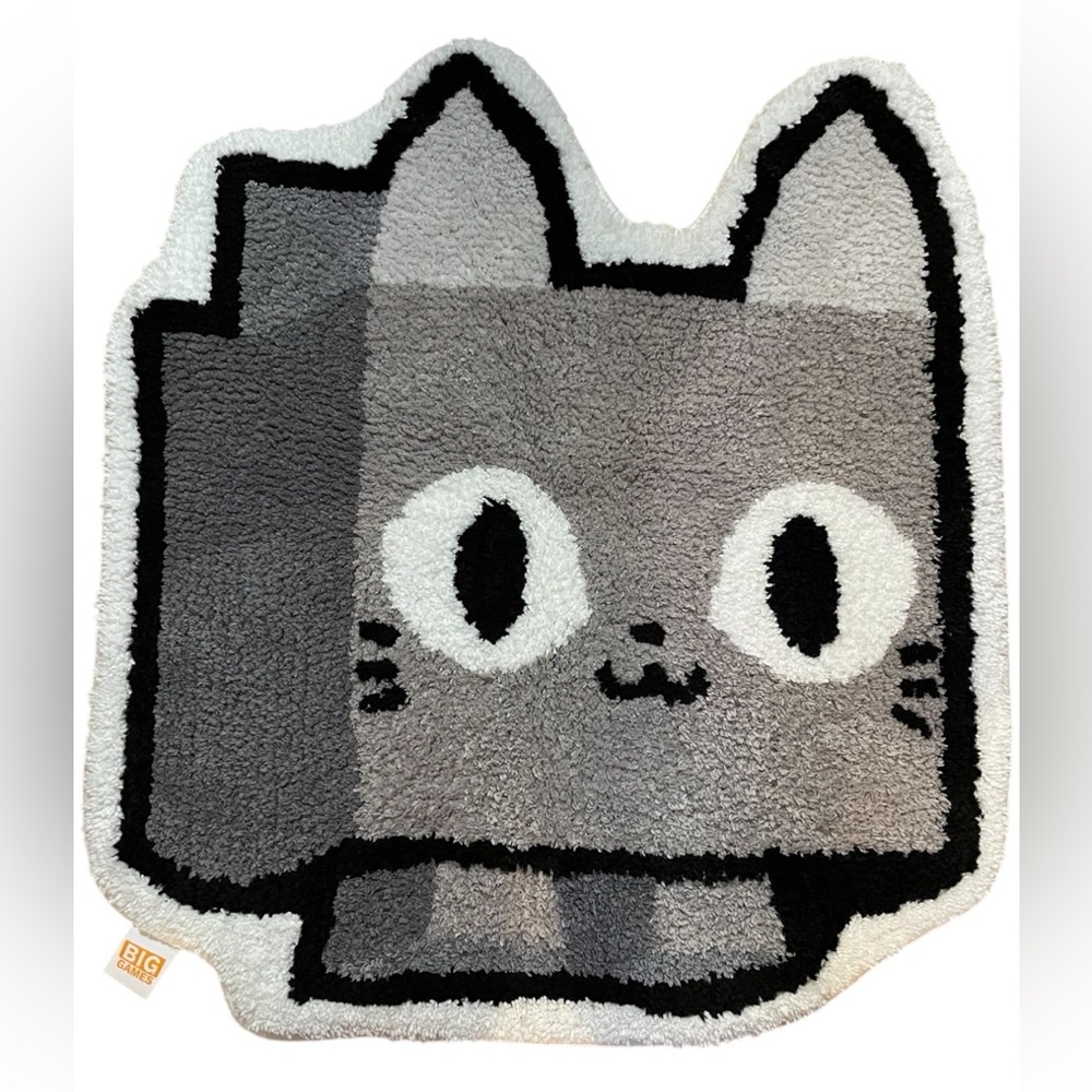 Limited Edition Big Games Pet Simulator Cat Rug - No Code - Roblox